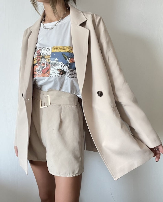 ツイルテーラードJK BEI