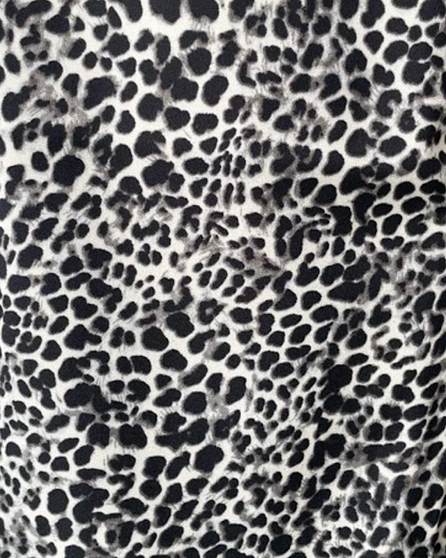 レオパード柄マーメイドスカート