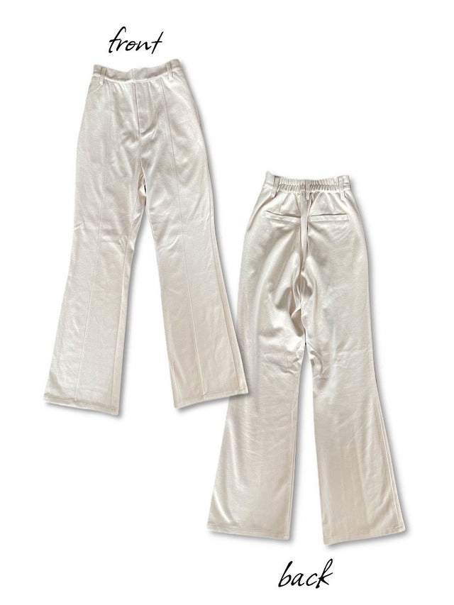 ポンチフレアパンツ