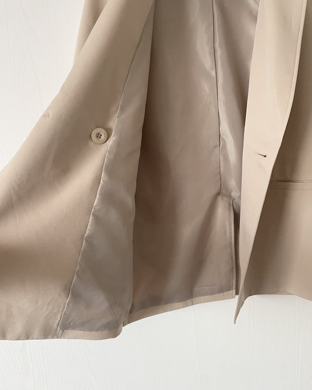 ツイルテーラードJK BEI