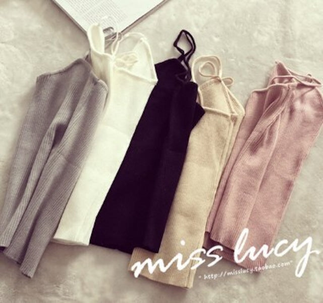 リブキャミソール