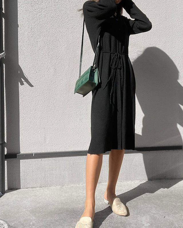 ニットワンピース