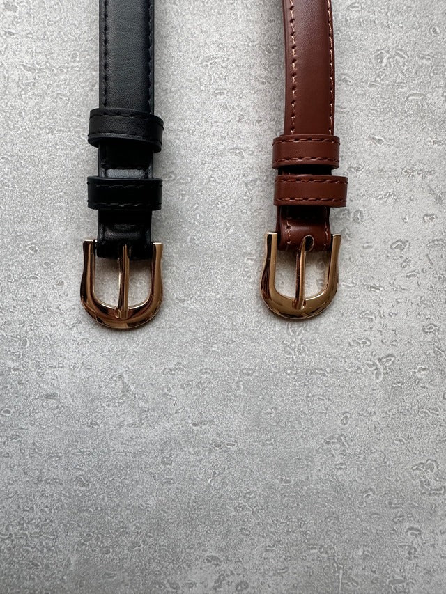 レトロレザーベルト