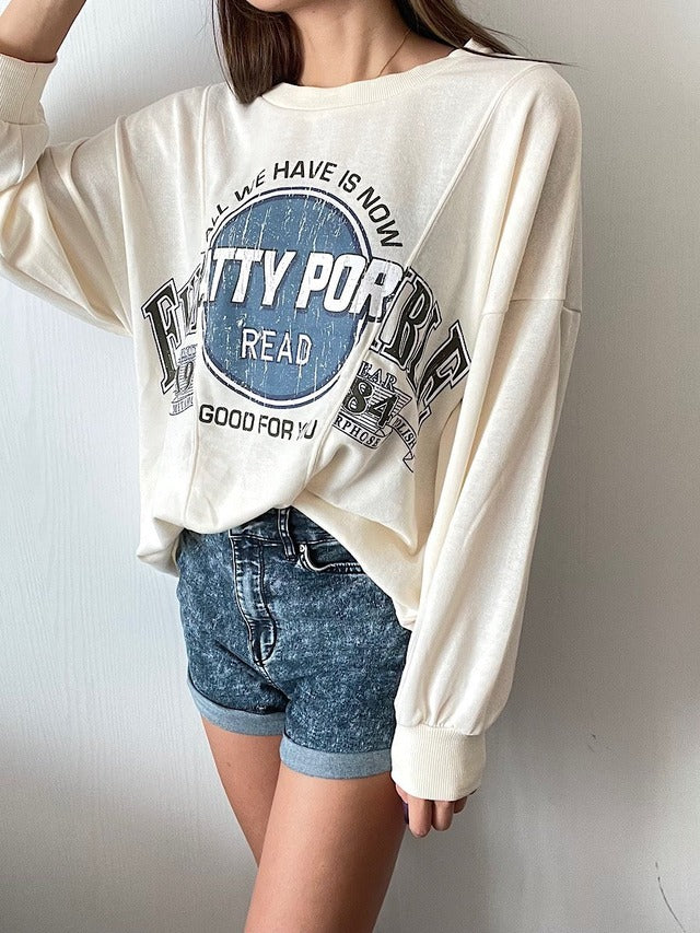 ヴィンテージ切り替えスウェット