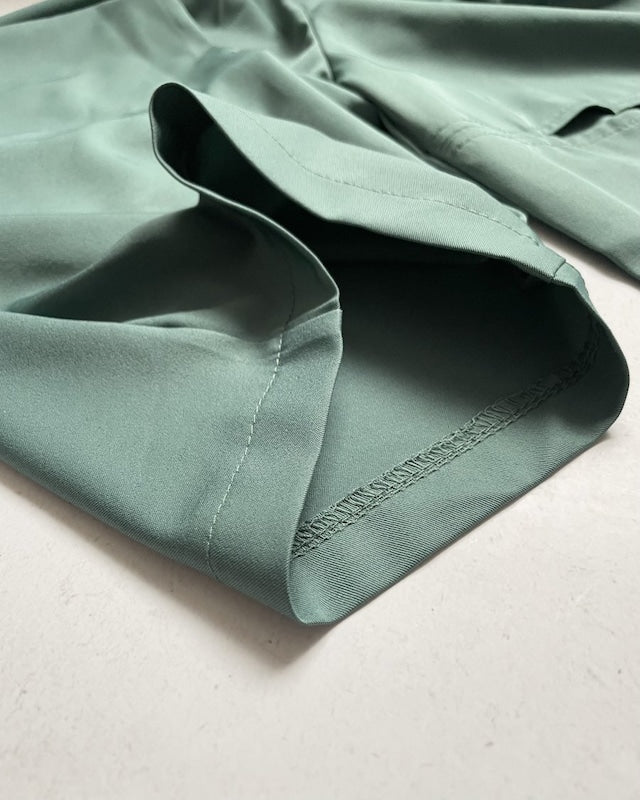 ハイウエストカラーパンツ