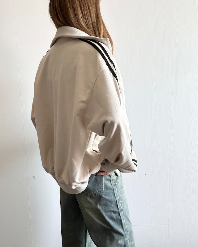 スエードポンチトラックジャケット