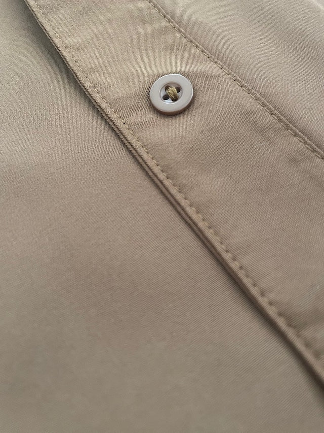 ロングダウンワンピース