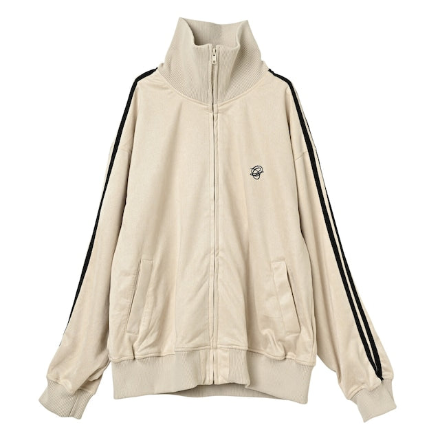 スエードポンチトラックジャケット