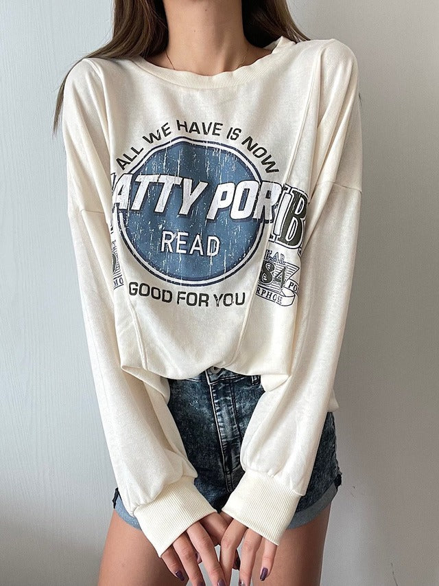 ヴィンテージ切り替えスウェット