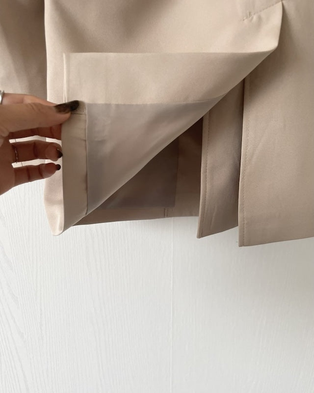 ツイルテーラードJK BEI