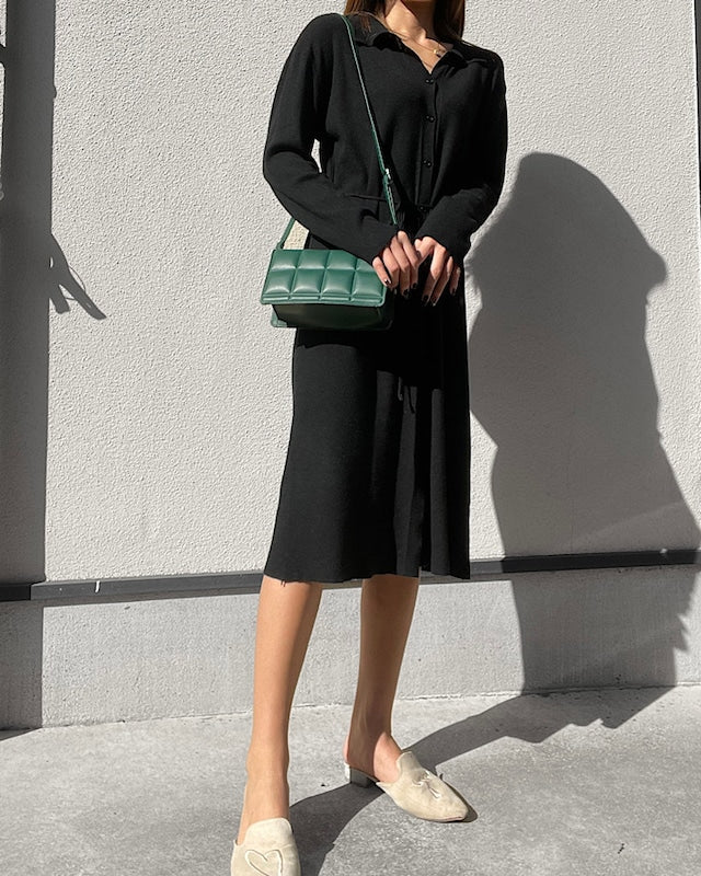 ニットワンピース