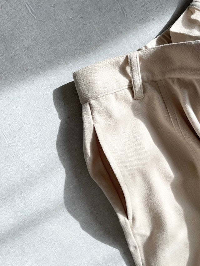 ポンチフレアパンツ