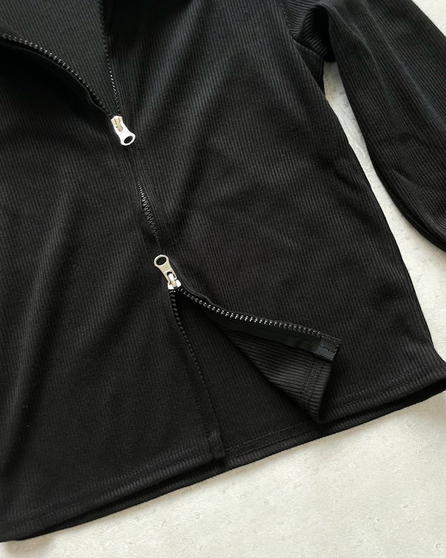 両開きジッパーリブ