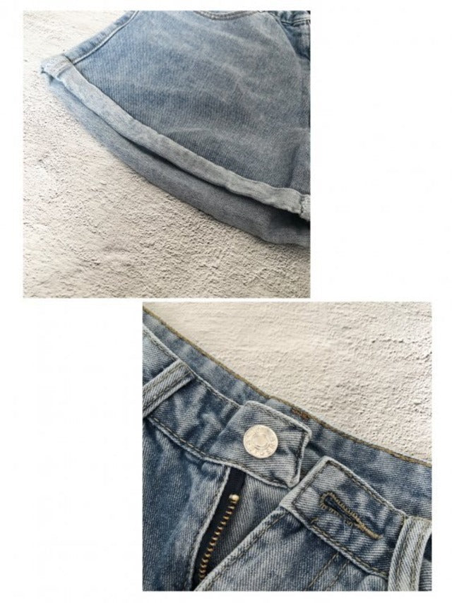 ハイウエストショートパンツ