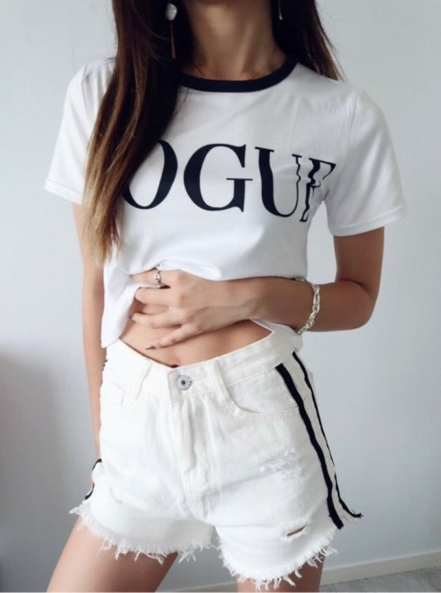 ラインショートパンツ