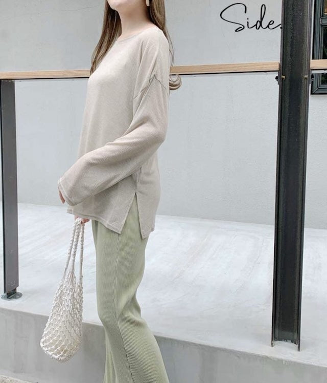 シアーリブテレコキャミセット