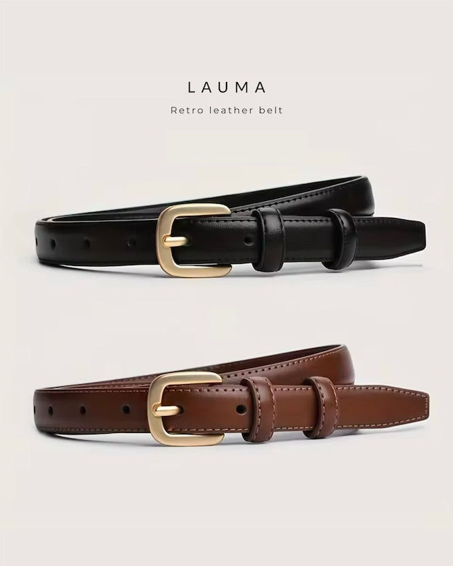 レトロレザーベルト