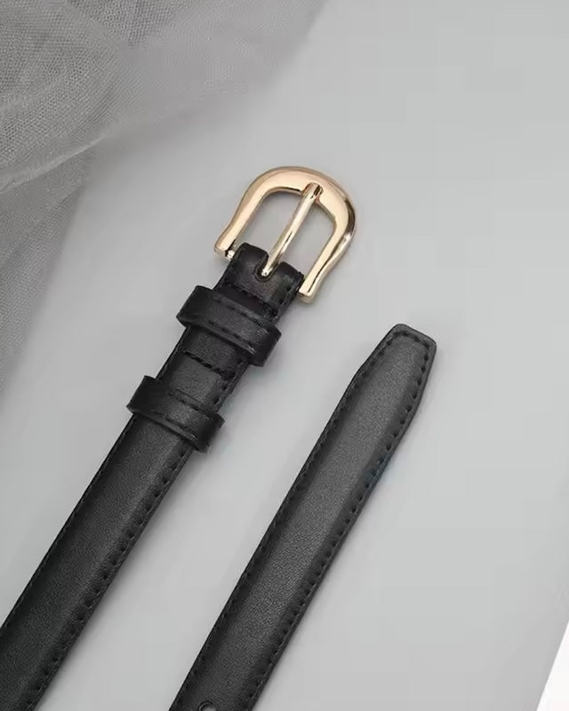 レトロレザーベルト