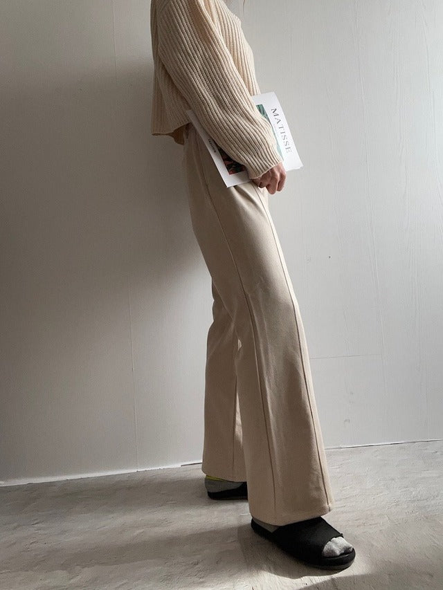 ポンチフレアパンツ