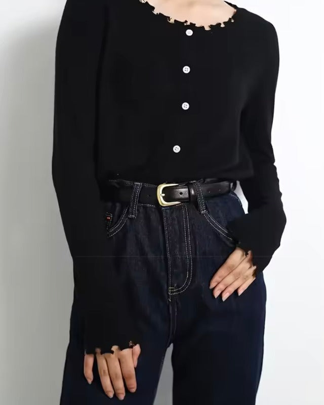 レトロレザーベルト