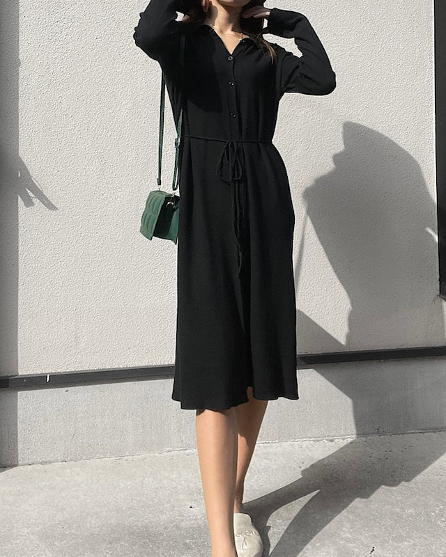 ニットワンピース