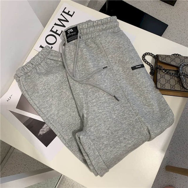 センターシームカジュアルスウェットパンツ