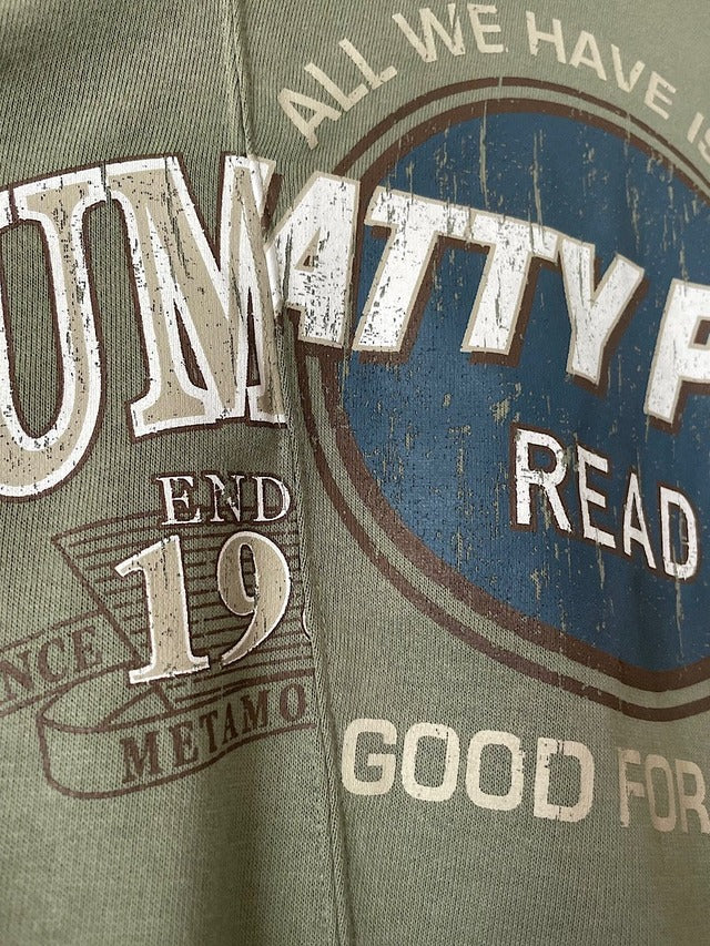 ヴィンテージ切り替えスウェット