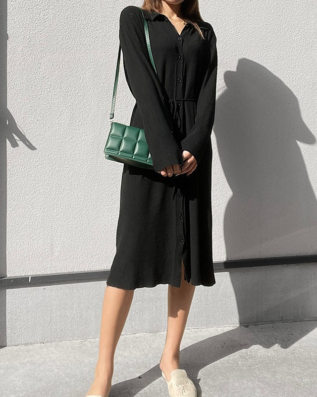 ニットワンピース