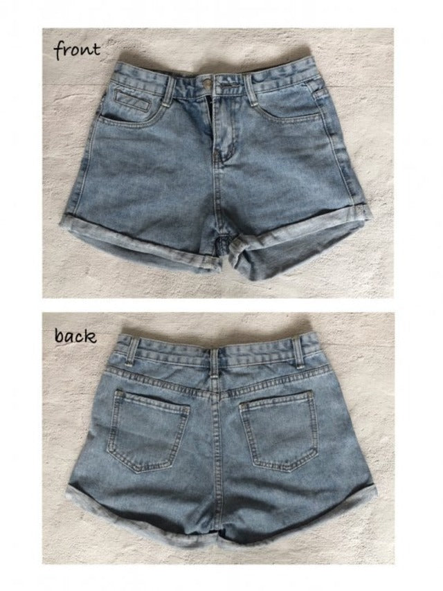 ハイウエストショートパンツ